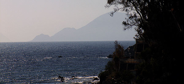 Image of Filicudi Island. View from Salina Island